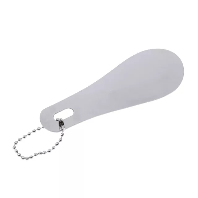 Calzascarpa 10 cm 4" in acciaio inox, calzaio lungo, mini cucchiaio