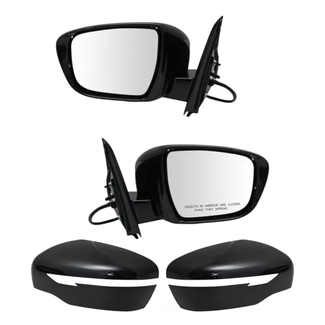 Door Mirror Set TRQ MRA09410 fits 2017 Nissan Pathfinder