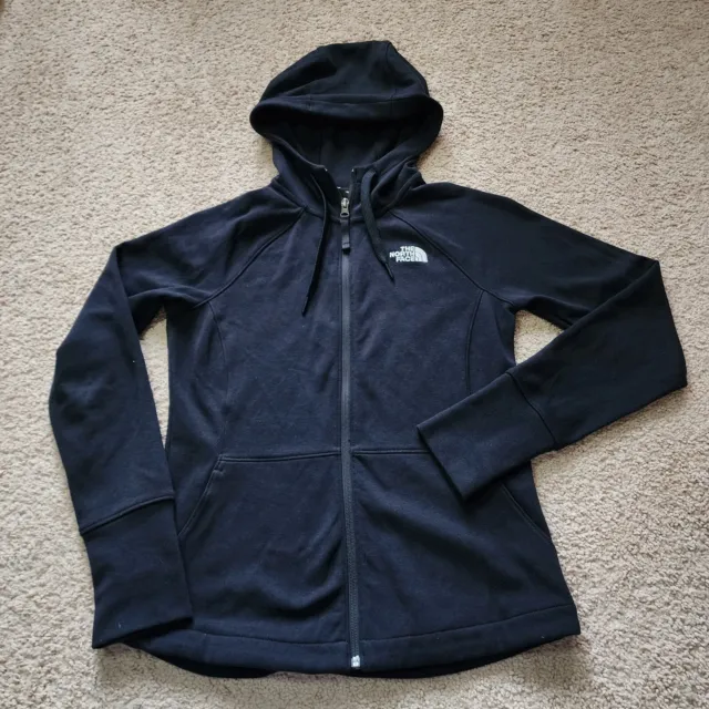 The North Face Hoodie Jacket Womens S Black Eco Ridge Reardon