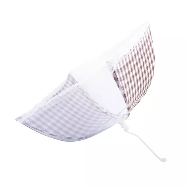 Collapsible Food Lace Umbrella Cover Pop Up Dome Mesh Fly Wasp Insect Net BBQ DP