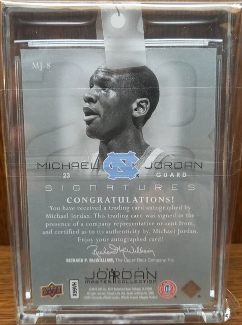 michael jordan upper deck master collection