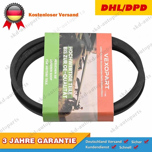 SECURA Keilriemen Für Husqvarna Rider 13 Bioclip – Motor-Zwischenwelle, Kompatibel Mit 953520901