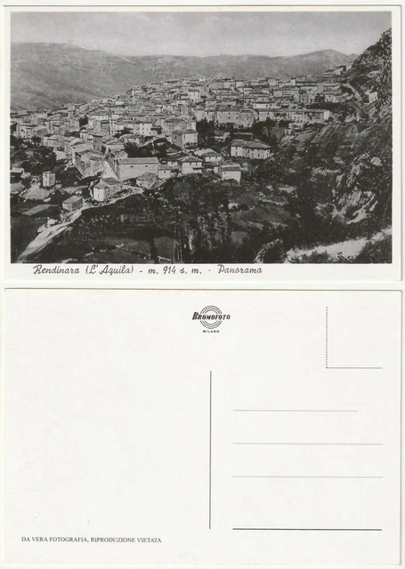 L'Aquila Città ABRASA cartolina KVM1158 | Australia