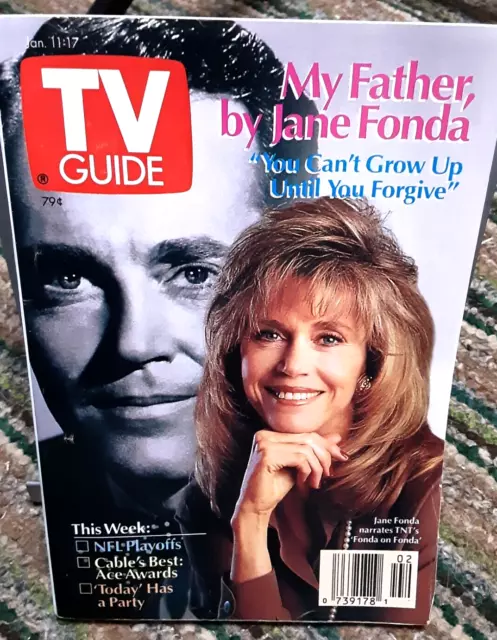 TV Guide January 1992 Jane Fonda  Detroit ED