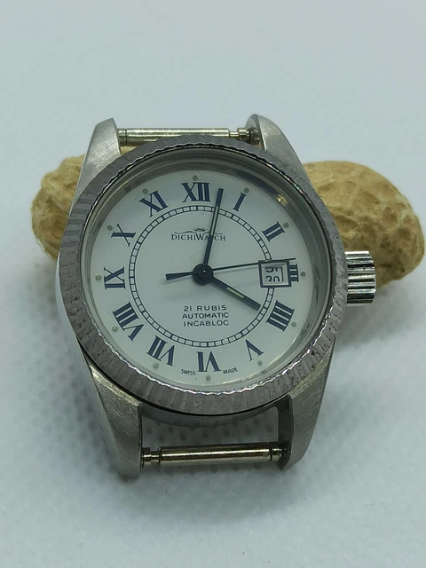 Montre Suisse Vintage Automatique Pour Femme - Années 70 - Neuf (NOS) - Mouvement Incabloc