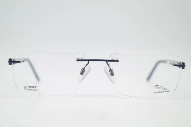 Glasses Jaguar SPIRIT Blue Rimless Frames Eyeglasses New