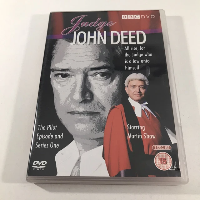 JUDGE JOHN DEED Series One 1 & Pilot Martin Shaw 3 Disc Set