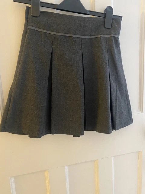 2 Grey, Girls, School Skirts. TU. Age 8