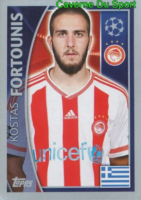 416 Kostas Fortounis Greece Olympiacos Fc Sticker Champions League 2016 Topps