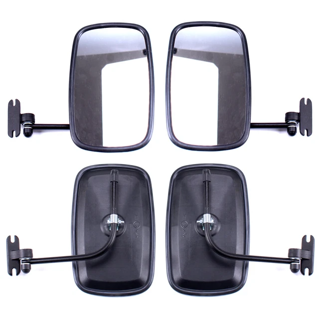 Lot De 2 Rétroviseurs Extérieurs Pour Camion/Tracteur - 245x180 Mm, Montage Sur Barres 16-18 Mm, Homologation E20