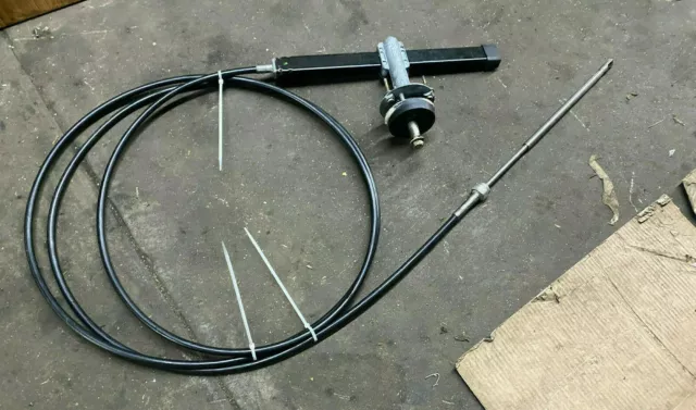 Teleflex Boat Steering Rack Assy with 19ft Cable