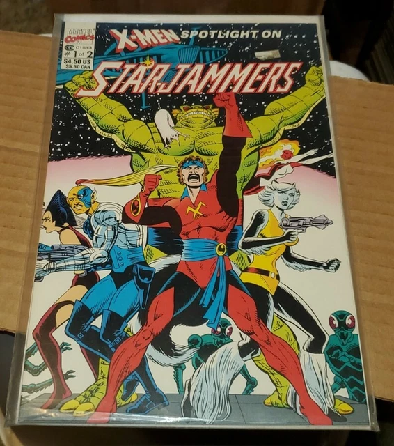 X-Men Spotlight on Starjammers #1 & 2 (Marvel Comics, 1990) Complete Set