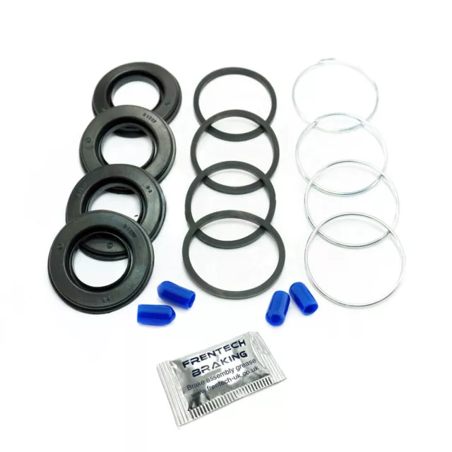 2x Rear Brake Caliper Repair Kits Seals For Volvo 240 260 (For Girling)