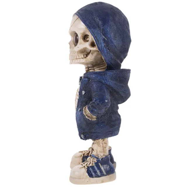Figurine Squelette En Résine Ornement De Paysage Décorations Fantoche