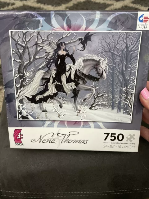 Nene Thomas A Chance Encounter Jigsaw Puzzle NIB Fantasy And Gothic Theme 750 Pc