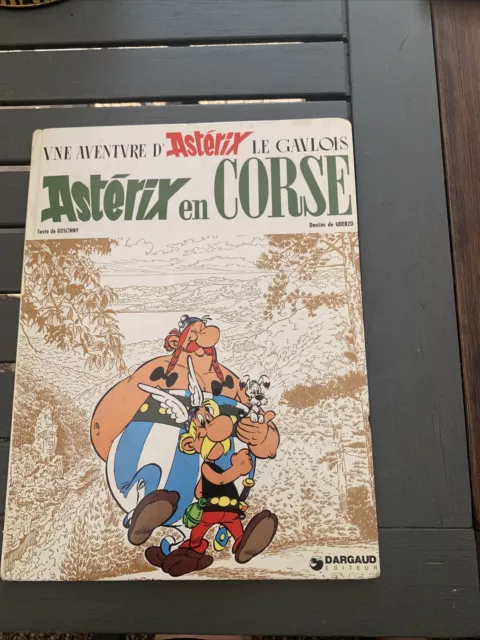 Asterix En Corse Tbe Dargaud Éditeur 1978