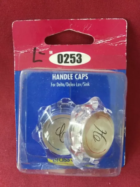 Sh0253 Brass Craft Handle Caps For Delta /Delex Lav/Sink