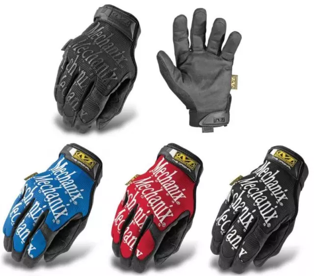 Paire Gants d'atelier Mechanix WEAR Original Certifiés DPI S M L XL XXL