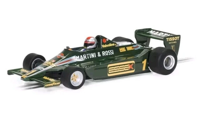 Scalextric Martini Lotus 79 – Mario Andretti, 1979 USA GP West – 1/32 Slot Car C4423