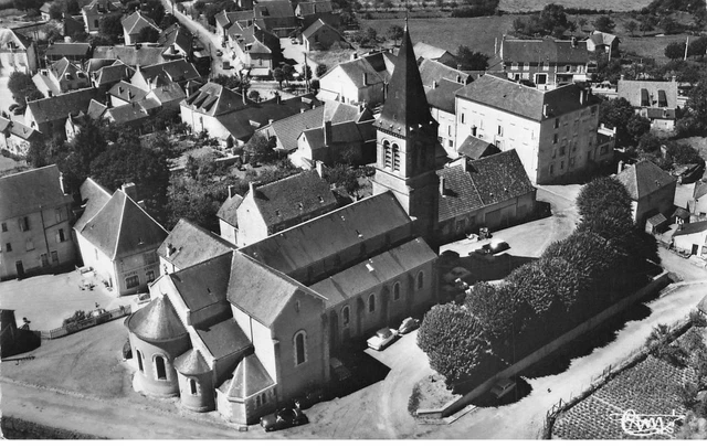 58 St Honore Les Bains An#Mk0470 Vue Generale Sur L Eglise