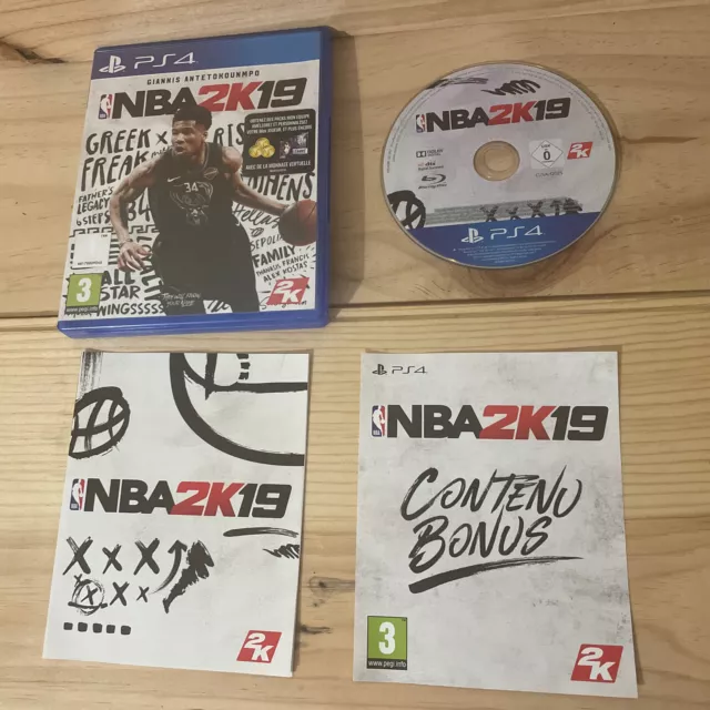 Jeu NBA 2K19 -Playstation 4 - PS4 PAL - complet / en très bon état