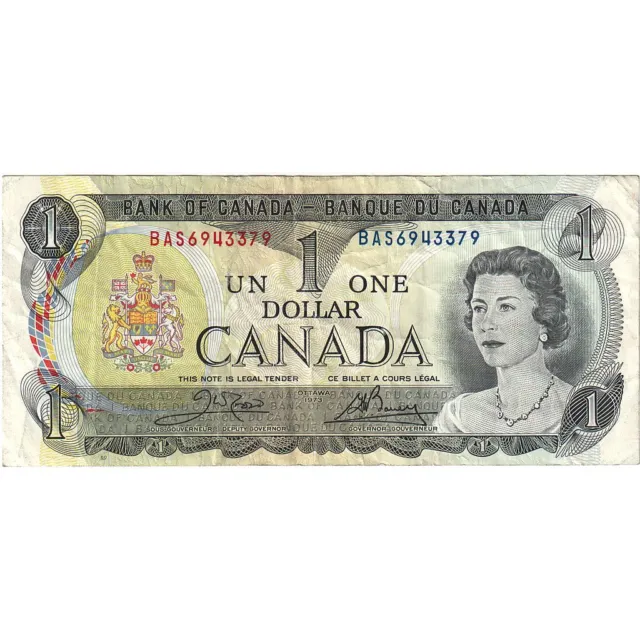 [#196344] Kanada, 1 Dollar, 1973, KM:85c, S