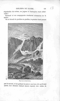 SOLID MOUNT-LOST CIRQUE de Gavarnie france pyrenees engraving antique ...