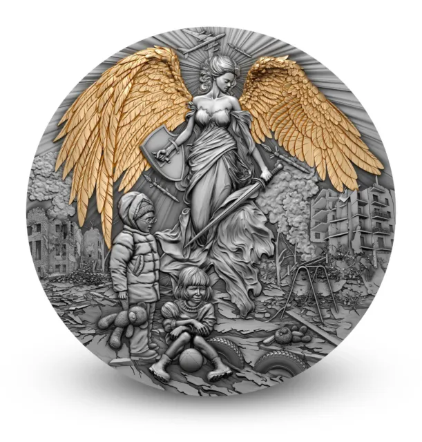 2023 - Cameroon - 2000 francs - GUARDIAN ANGEL 2oz Silver Coin