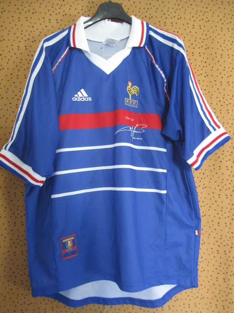 Fabien Barthez Vrai Maillot France 98 BARTHEZ L FRANCE NATIONAL