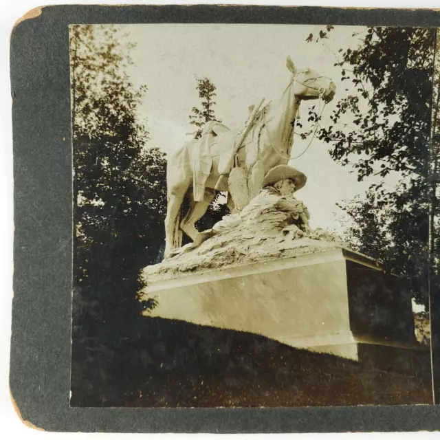 Lewis Clark Exposition Statue Stereoview c1905 Watson Portland Oregon Fair I274