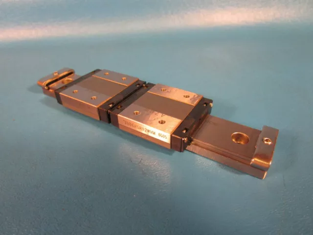 THK 2RSR12WVMUUC1 + 150LPM, Two RSR12W Blocks on 150mm Rail, Linear Guide RSR12