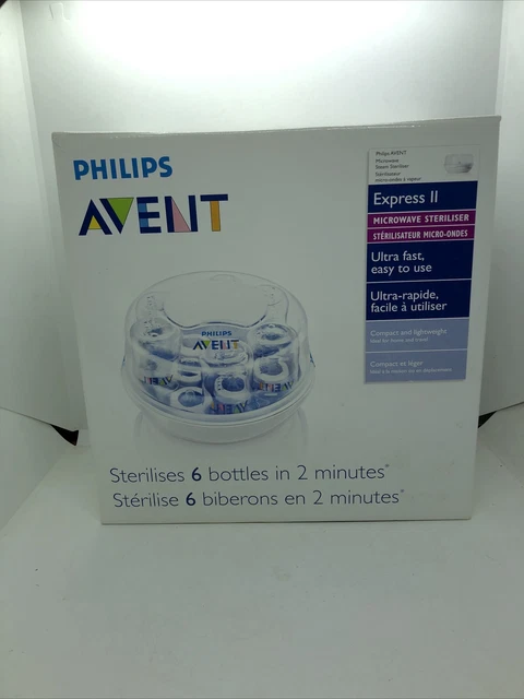Stérilisateur Micro-onde AVENT Express 2 Pour Biberons - NEUF