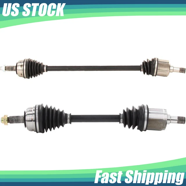 For 1988 1989 1990 1991 Honda Civic CRX 2WD Pair Front CV Axle CV Joint
