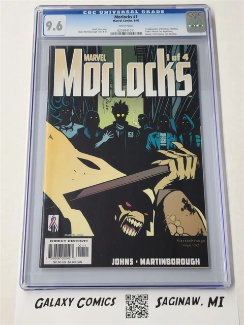 Morlocks #1 - CGC 9.6 - 1st Appearance Angel Dust