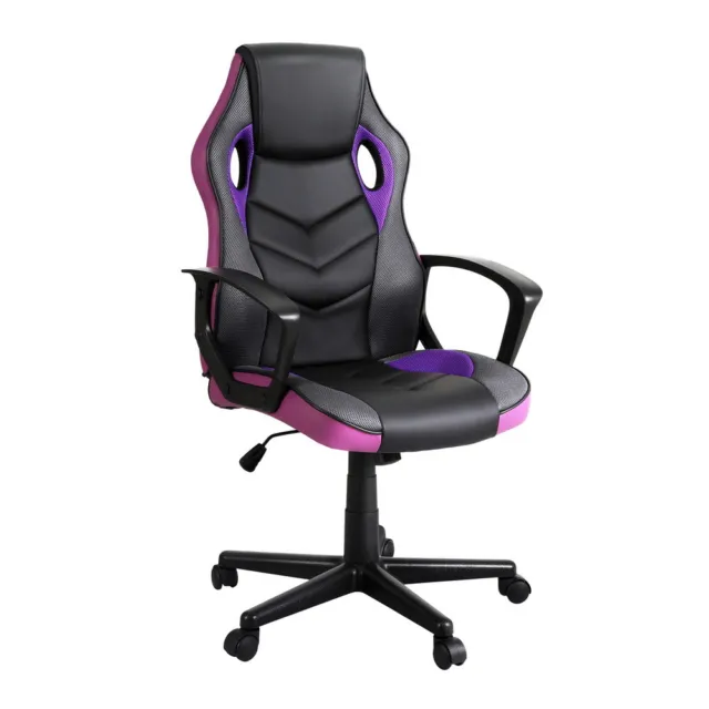 Artiss Gaming Office Chair Computer Chairs Purple