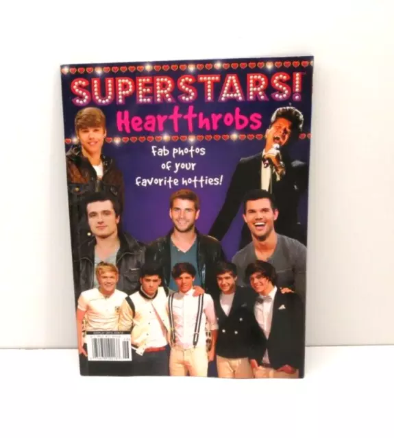 Superstars Heartthrobs Special Edition Magazine 2012 Justin Bieber One Direction