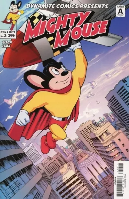 Mighty Mouse #3 Igor Lima Regular Cover By Dynamite 2017