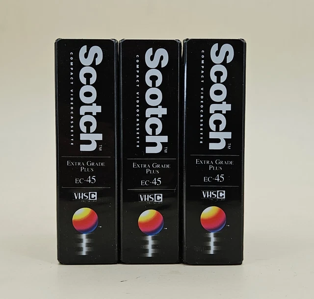 Lot Cassettes SONY Neuves sous Blister (VHS et