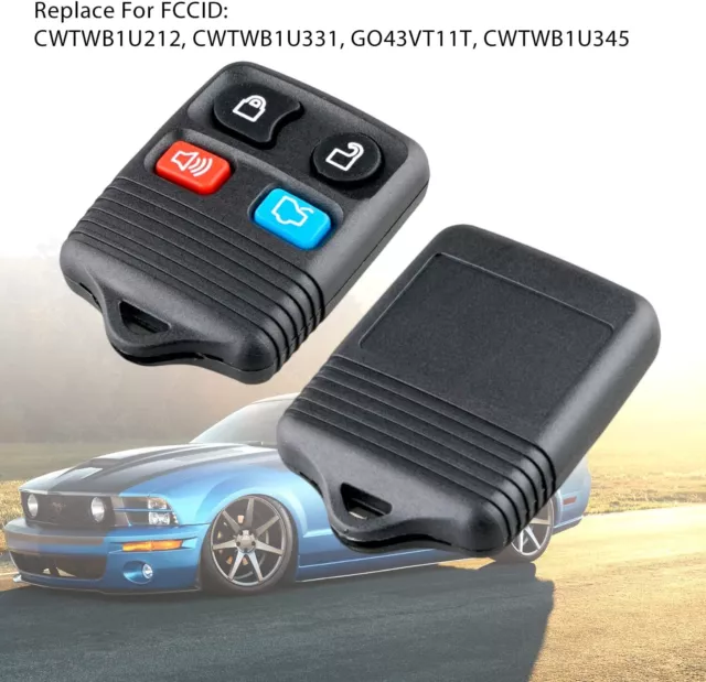 2002 2003 2004 2005 2006 2007 2008 2009 2010 2X For FORD EXPLORER REMOTE KEY FOB
