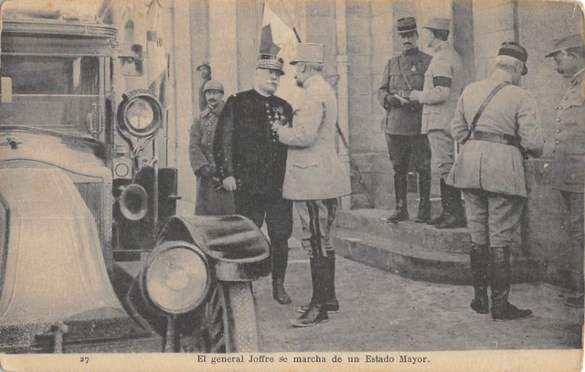 Cpa Guerre Le General Joffre
