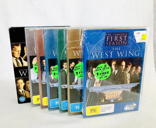COMPLETE THE WEST Wing DVD Season 1 2 3 4 5 6 NEW SEALED Season 7