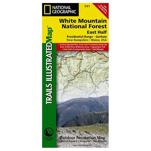 National Geographic White Mtns Ntl Frst East #741