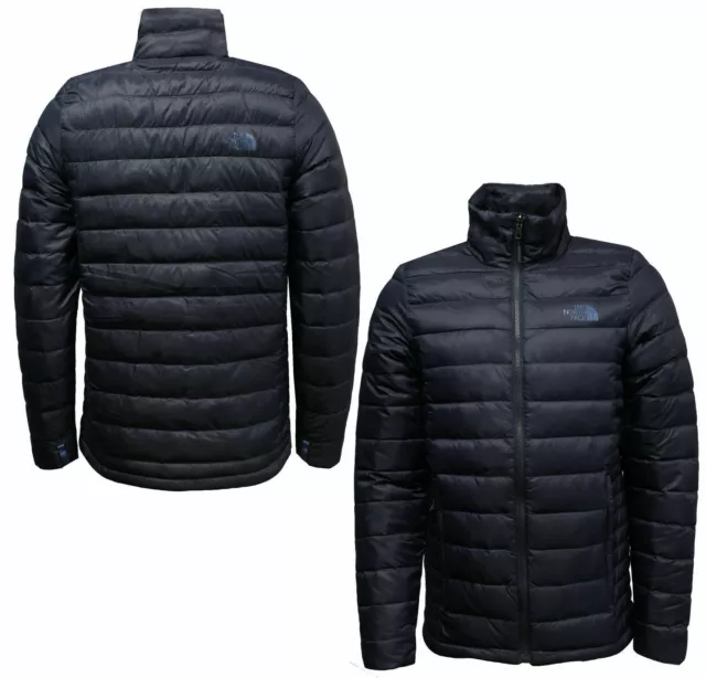 Doudoune north face bleu marine cheap