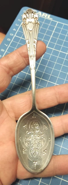 Cucchiaio Argento Sterling, Horace Woodward & Co Ltd Londra