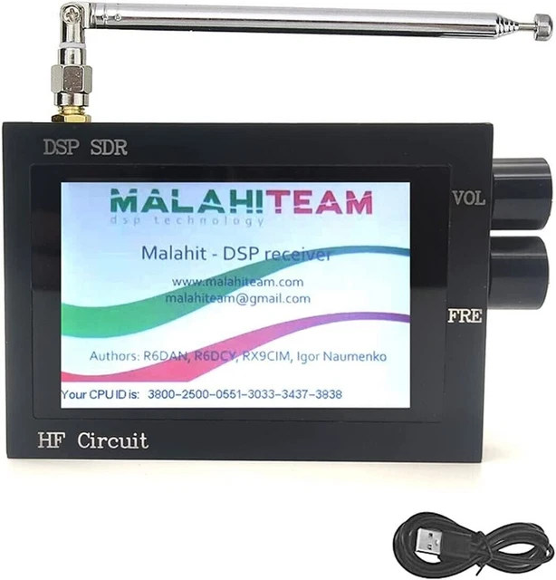 Ricevitore SDR Malahit 1.10c 50KHz-2GHz DSP Malachite Radio Malahit SDR. 247999