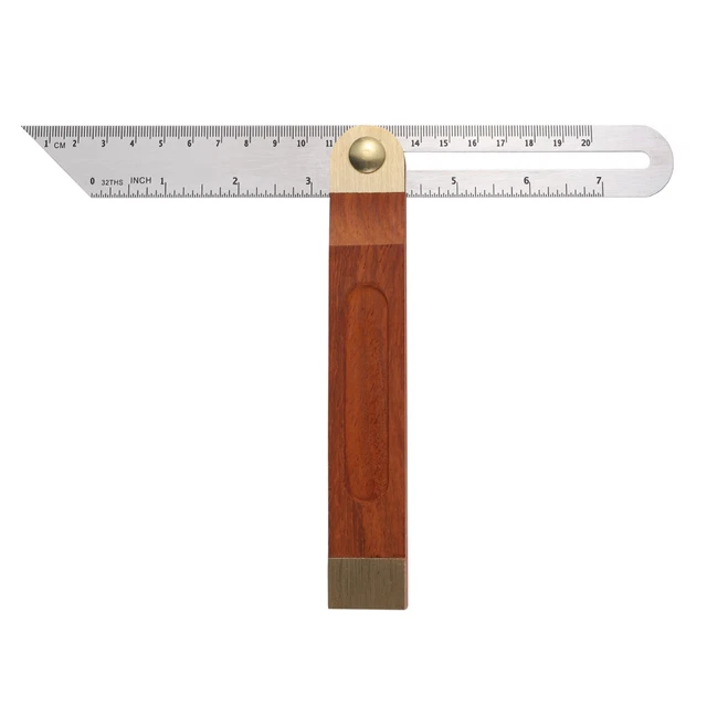 Règle De Biseau En T Coulissante Règle Multi-angle Outils De Poche Détecteur