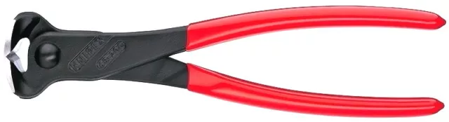 Knipex 200mm Steel Fixers End Nipper Twist Cutting Cutter Wire Pliers, 68 01 200 3