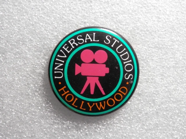 Universal Studios Hollywood Fridge Magnet • Souvenir 1991 Vintage 1.75"