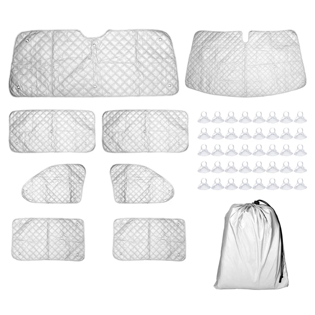 Externe Thermo-Abdeckung Für VW T5 (2003-2015) - Silber, Faltbar & Wasserdicht Für Sommer Und Winter