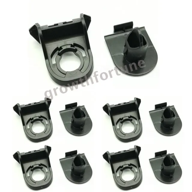 10x Fender Liner Retainer+Pin Hold Clip Fastener For Toyota Corolla Camry 18-22